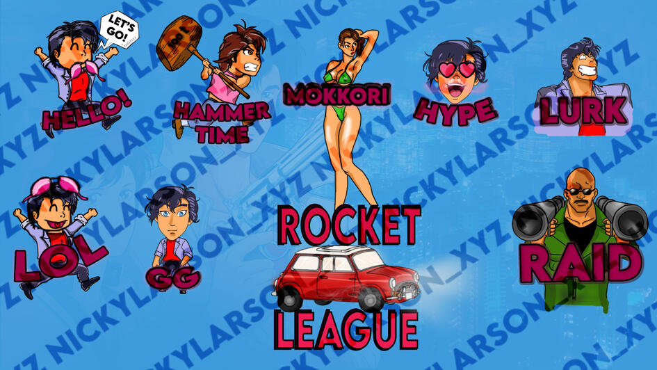 NIckyLarson_XYZ Emotes NIckyLarson_XYZ Emotes
